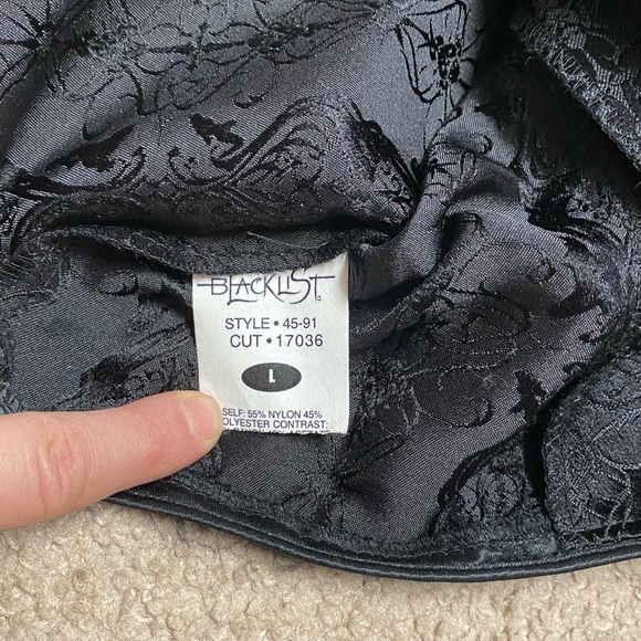 Lip Service 2005 Blacklist Petals From the Torture Garden Black Jacket L - Picture 5 of 6